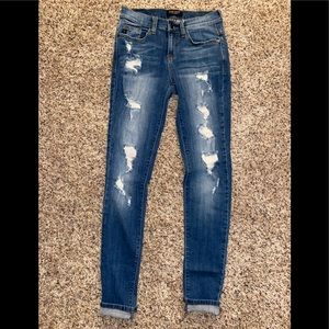 Mid-Rise Skinny Jeans